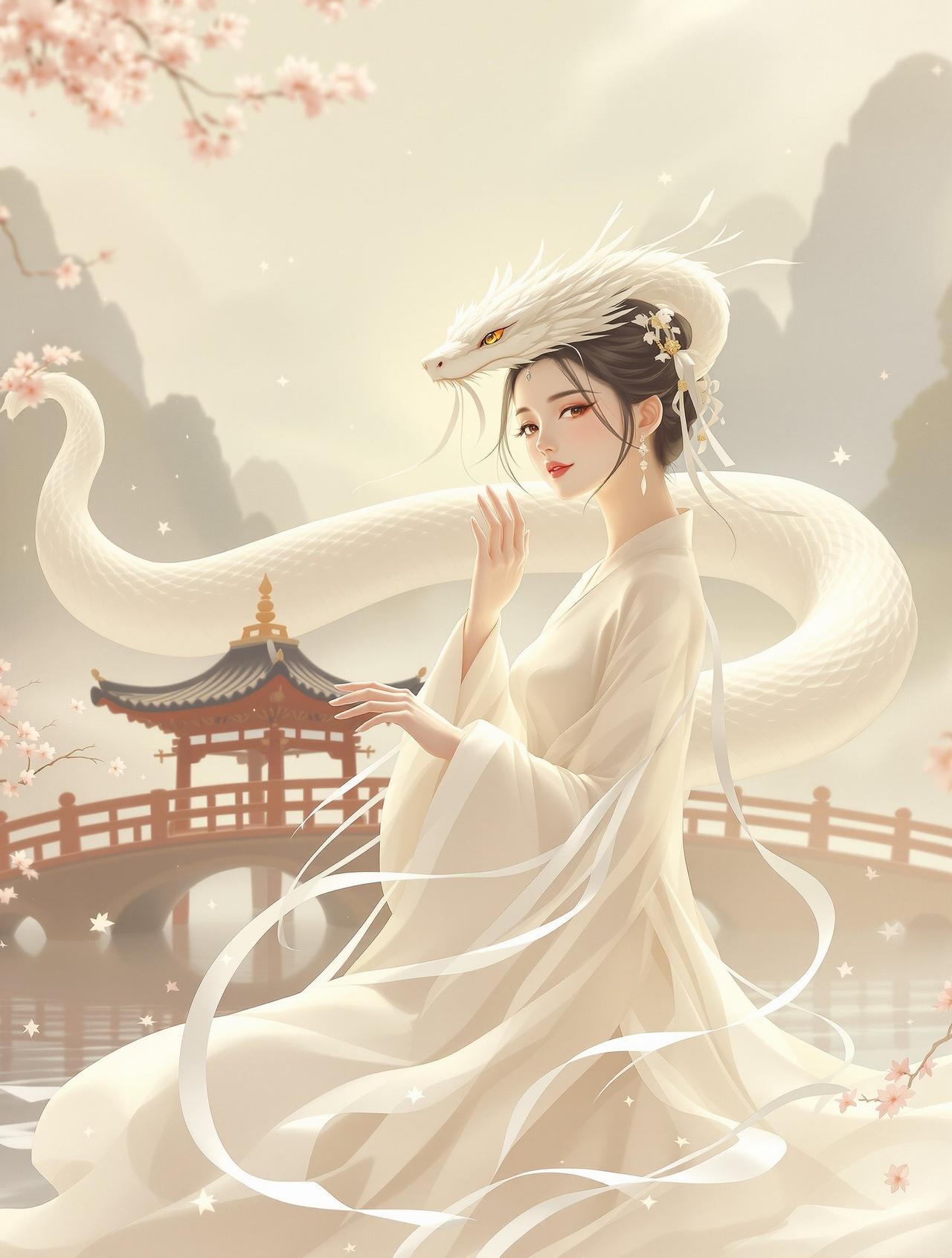 在线漫画 白蛇 · 缘起千年 - 神话传说